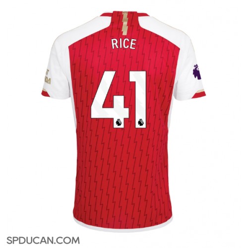 Muški Nogometni Dres Arsenal Declan Rice #41 Domaci 2023-24 Kratak Rukav